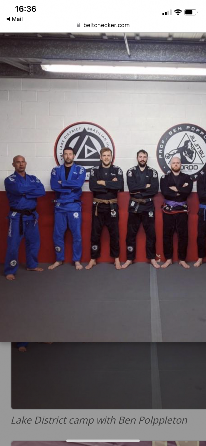 Blue belt · July 15, 2021 · Promoted by Tim cash