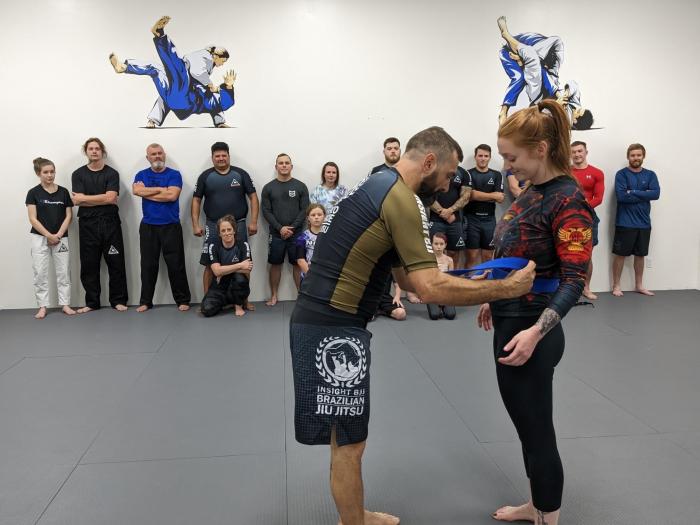 Blue belt · October 4, 2022 · Promoted by Sheldon Valka