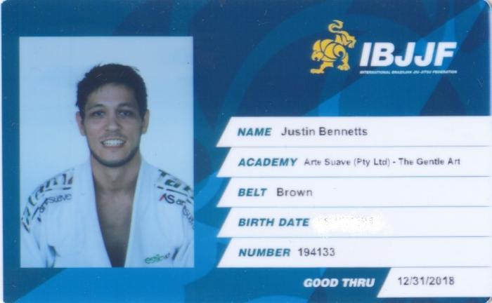 Brown belt · February 17, 2019 · Promoted by Anker Fuglsang