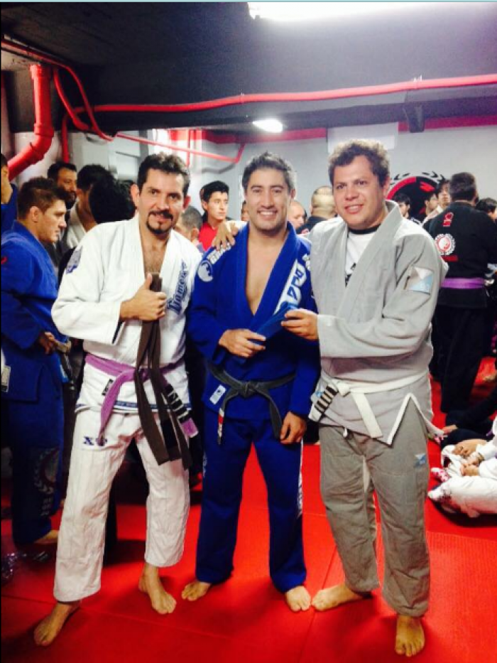 Blue belt · November 29, 2014 · Promoted by Mario Delgado