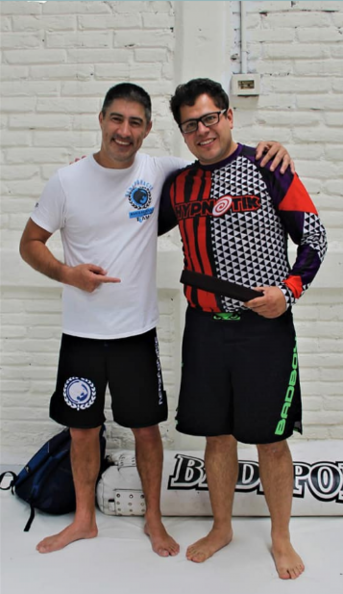 Brown belt · November 17, 2018 · Promoted by Mario Delgado