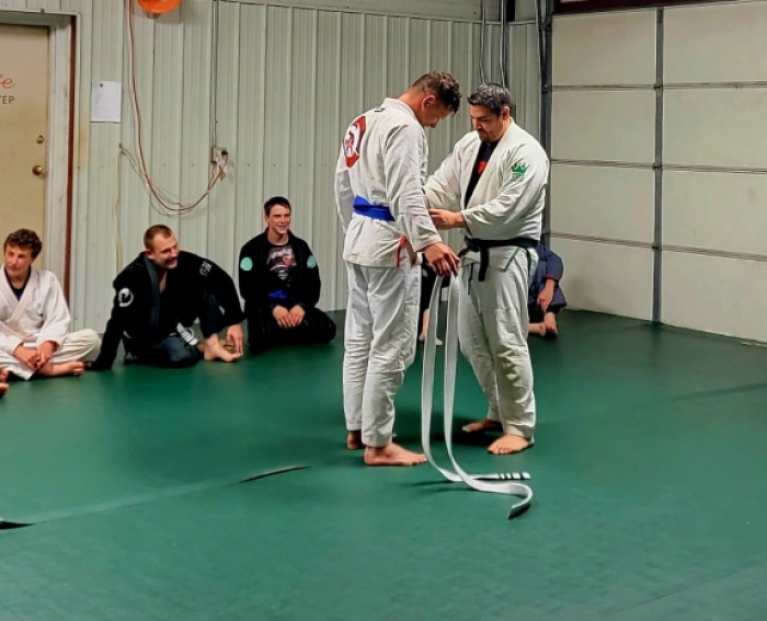 Blue belt · April 4, 2022 · Promoted by Steven Alexander