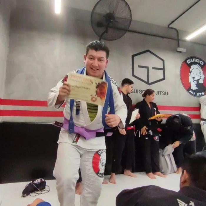 Purple belt · July 10, 2022 · Promoted by Marlon Ribeiro