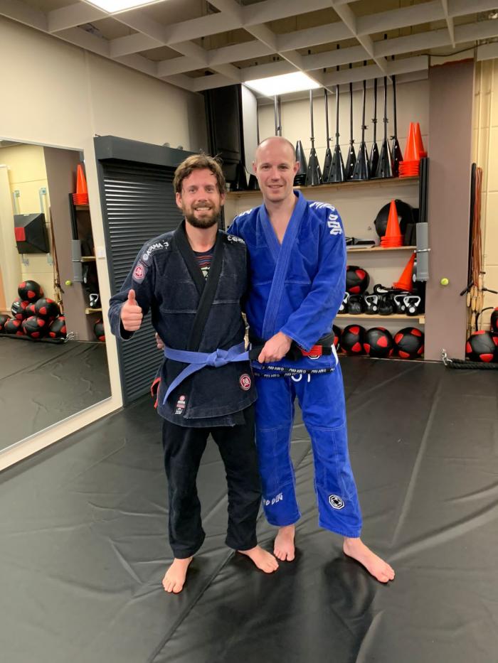 Blue belt · November 10, 2021 · Promoted by Dominic Englert