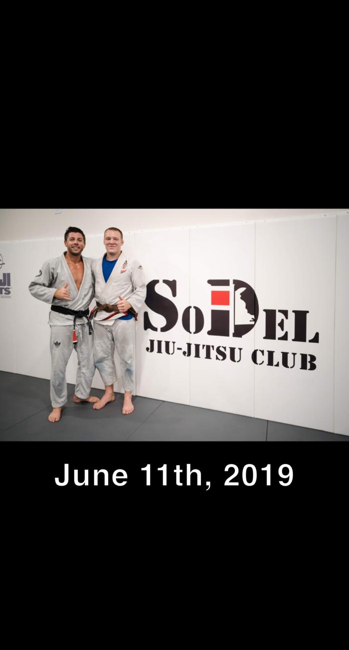 Brown belt · June 19, 2019 · Promoted by Jordan Geyer