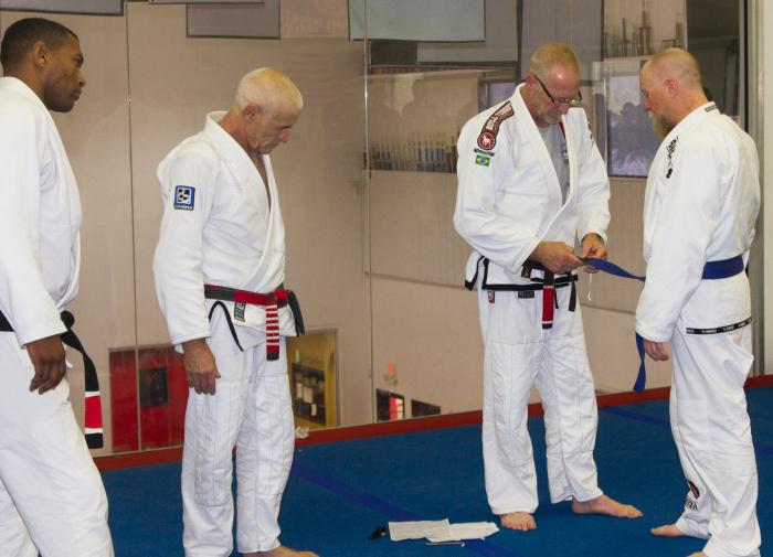 Blue belt · April 16, 2013 · Promoted by Scott Thompson