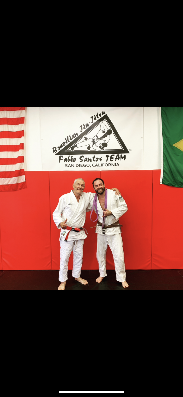 Brown belt · April 6, 2022 · Promoted by Fabio Santos