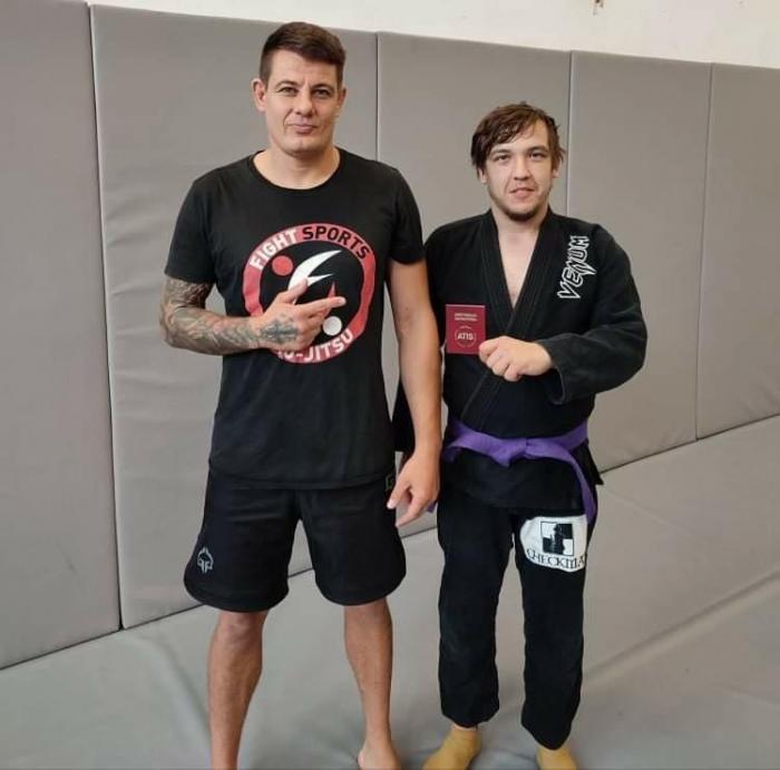 Purple belt · June 17, 2021 · Promoted by Paweł Szubart