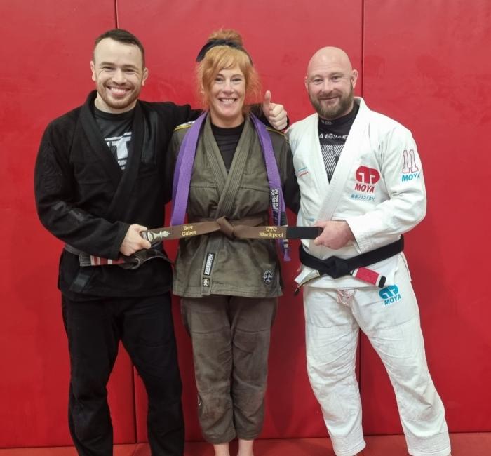 Brown belt · October 30, 2022 · Promoted by Scot Tudhope