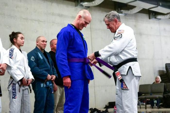 Purple belt · April 2, 2022 · Promoted by Michael Ferriter