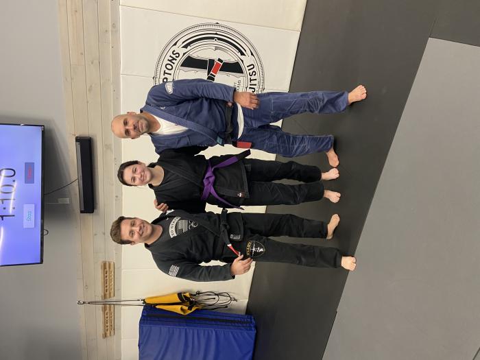 Purple belt · November 22, 2022 · Promoted by Greg Melita