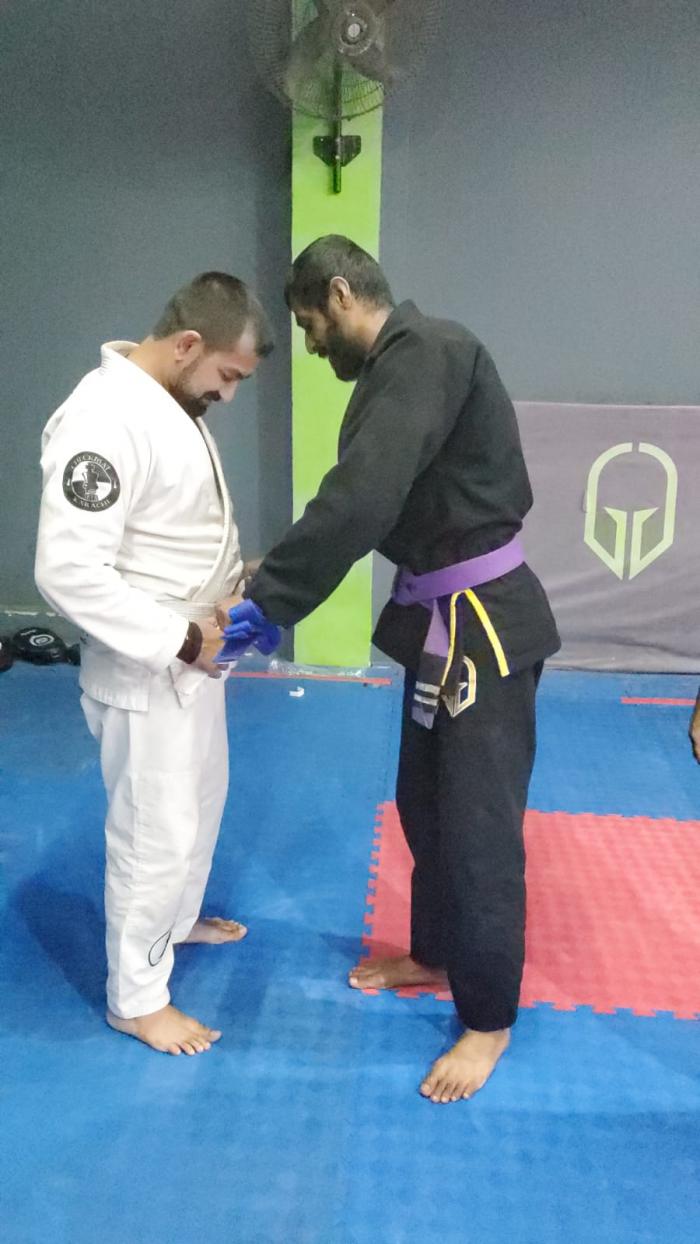 Blue belt · October 14, 2021 · Promoted by Ovais Shah
