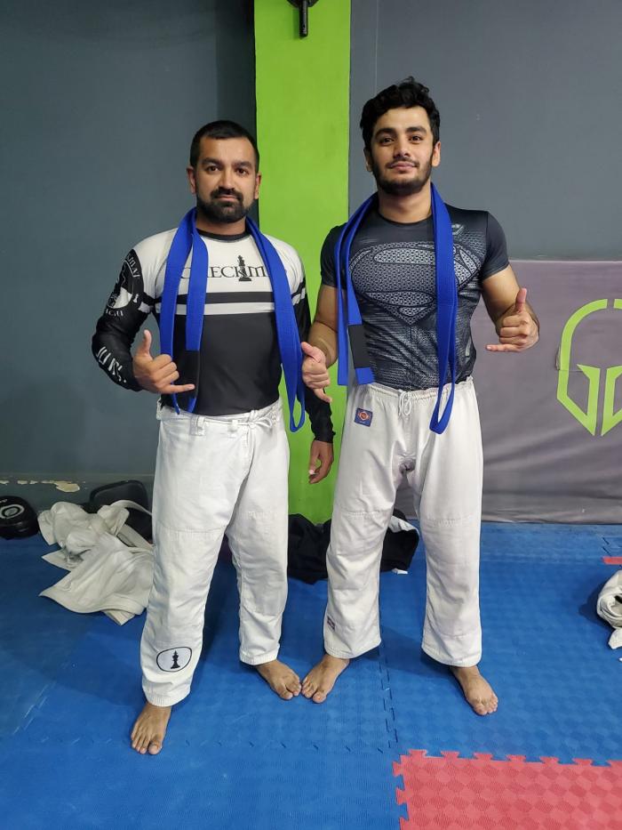Blue belt · October 14, 2021 · Promoted by Ovais Shah