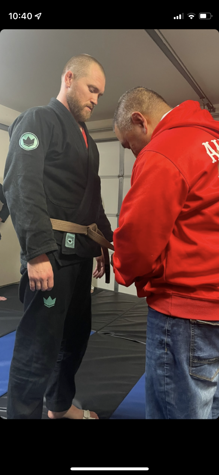 Brown belt · November 23, 2020 · Promoted by Dennis Shingu