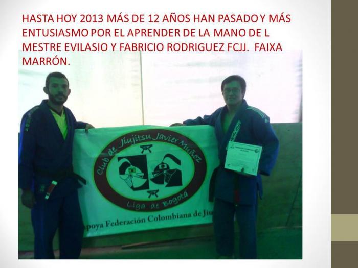 Brown belt · December 15, 2013 · Promoted by fabricio rodriguez