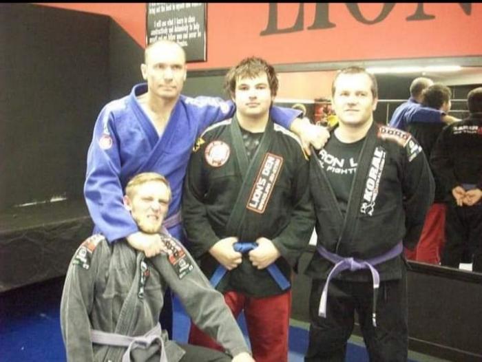 Blue belt · November 10, 2010 · Promoted by Derek Cleveland