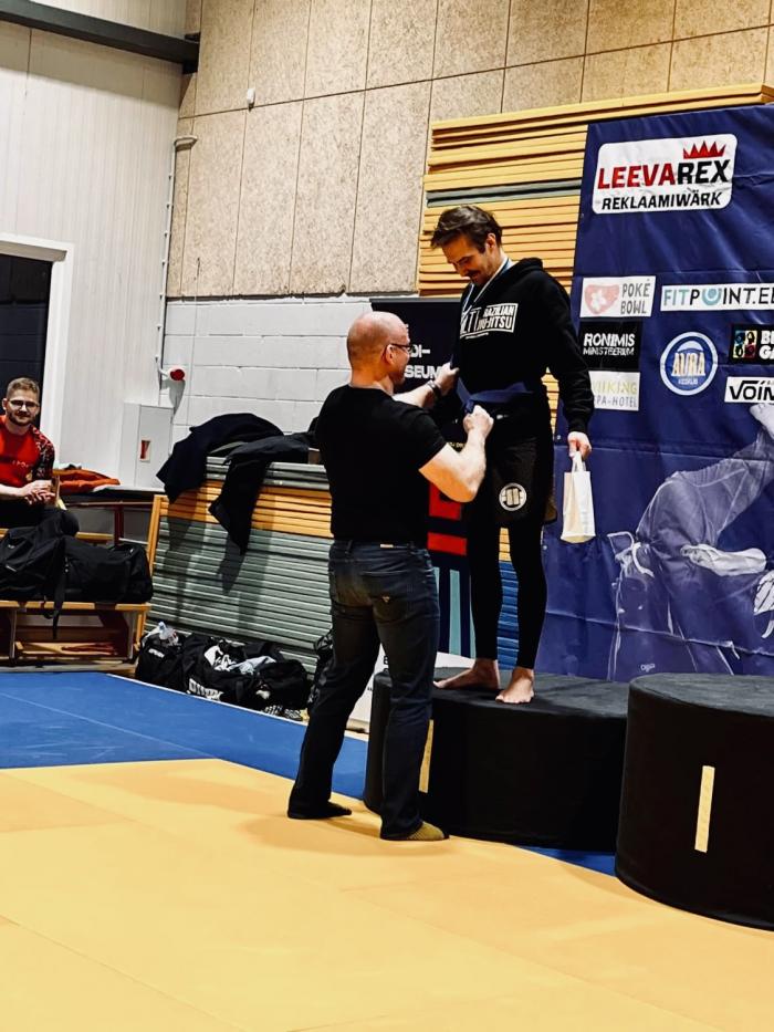 Blue belt · November 26, 2022 · Promoted by Robert Tomingas