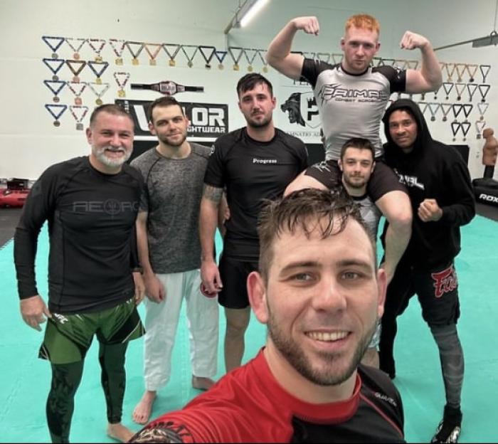 Training with Nic Osei at Primal Combat