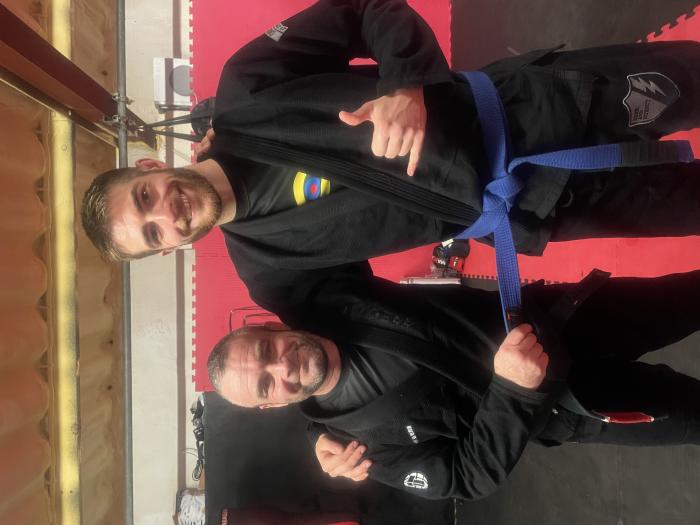 Blue belt · November 28, 2022 · Promoted by Andy Law