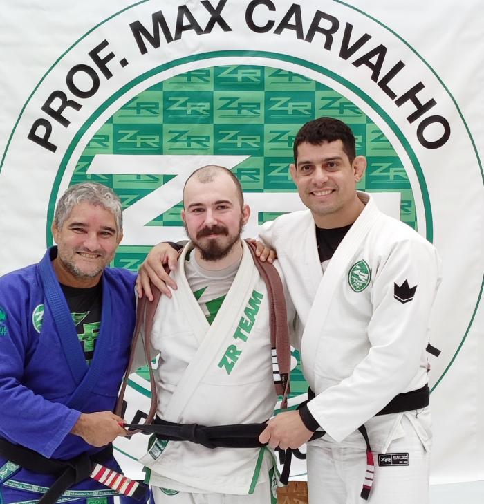 My black belt promotion by Master Ze Radiola and professor Max Caravalho, 27.11.2022