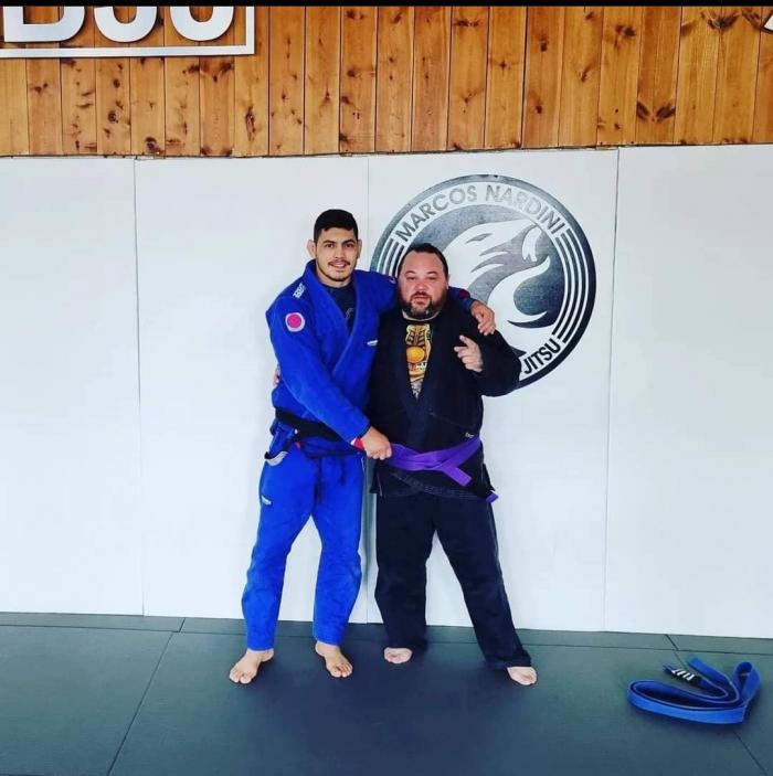 Purple belt · August 30, 2021 · Promoted by Marcos Nardini