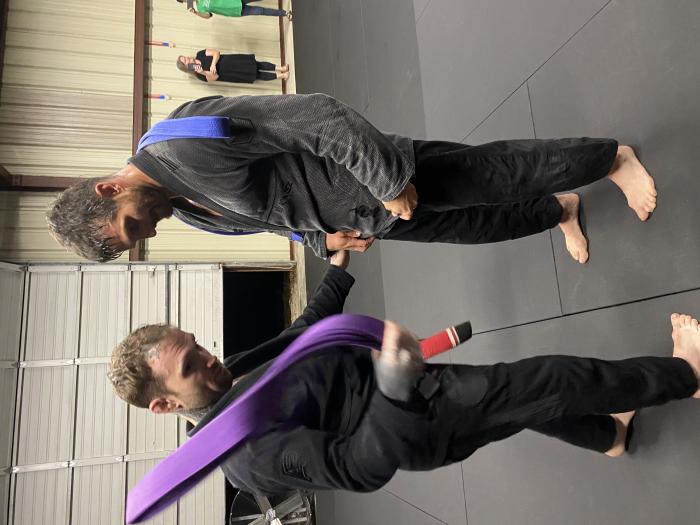 Purple belt · September 30, 2021 · Promoted by Kristian Woodmansee