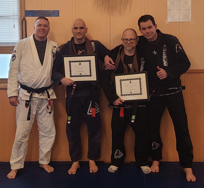 Black belt · February 6, 2022 · Promoted by Chris Desautels