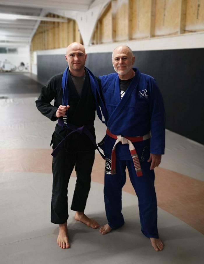 Purple belt · November 7, 2019 · Promoted by Mauricio Gomes