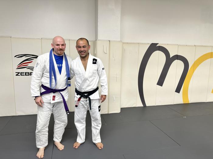 Purple belt · November 2, 2022 · Promoted by Marcelo Garcia