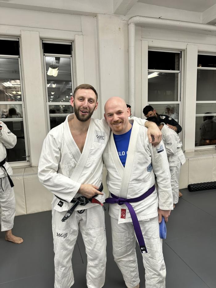 Purple belt · November 2, 2022 · Promoted by Marcelo Garcia