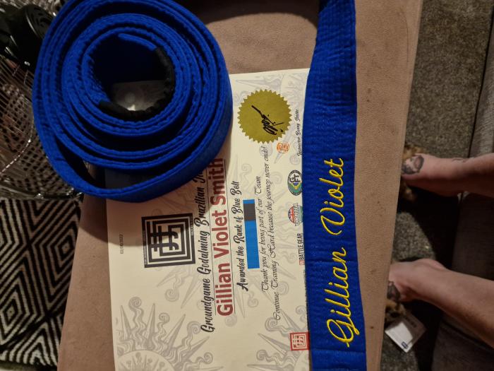 Blue belt · August 2, 2022 · Promoted by Benny Sootho