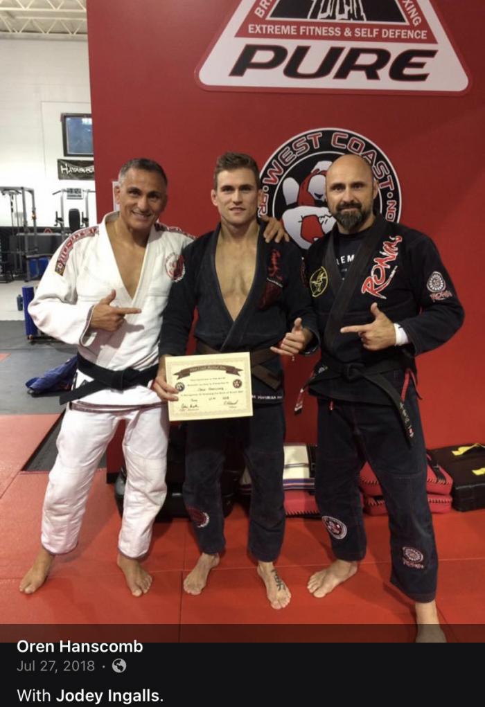 Brown belt promotion