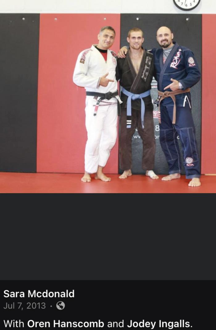 Blue belt · February 23, 2013 · Promoted by Don Whitfield
