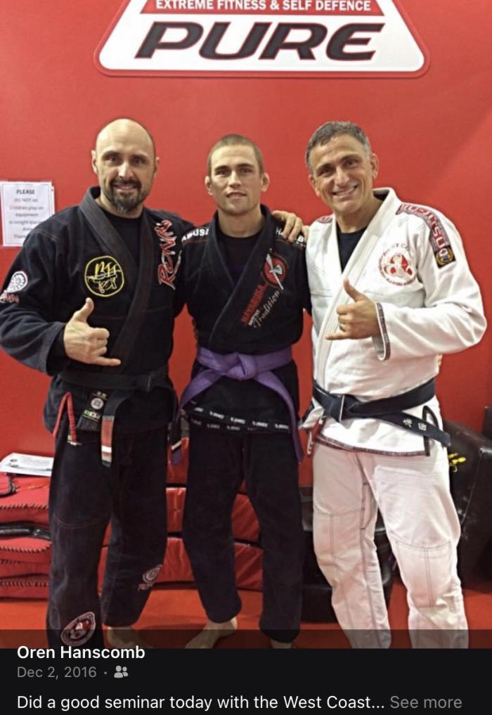 Purple belt · February 27, 2016 · Promoted by Don Whitfield