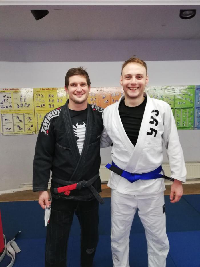 Blue belt · December 3, 2022 · Promoted by Ari Isopoussu