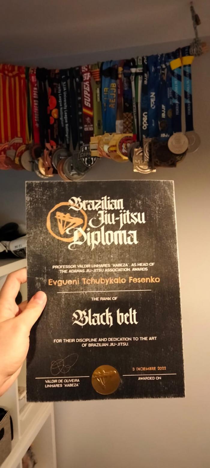 Black belt · December 3, 2022 · Promoted by Valdir Linhares