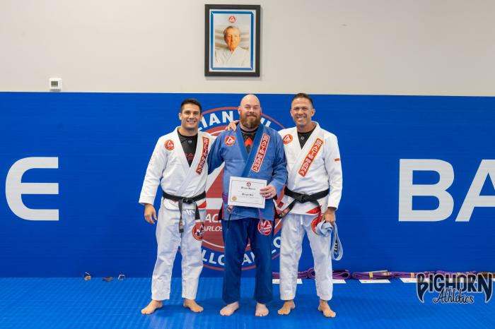 Purple belt · December 3, 2022 · Promoted by Professor Lucas Rubbo