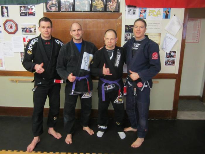 Purple belt · June 17, 2017 · Promoted by Chris Desautels