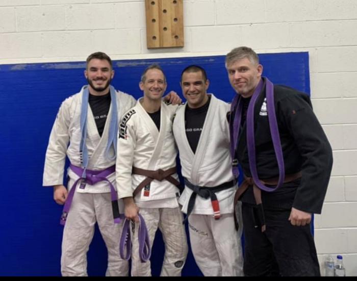 Purple belt · November 6, 2019 · Promoted by Nick Cimmarusti