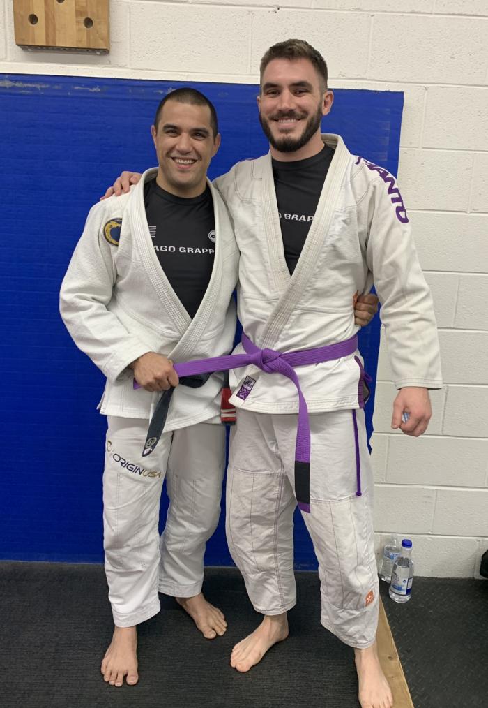 Purple belt · November 6, 2019 · Promoted by Nick Cimmarusti