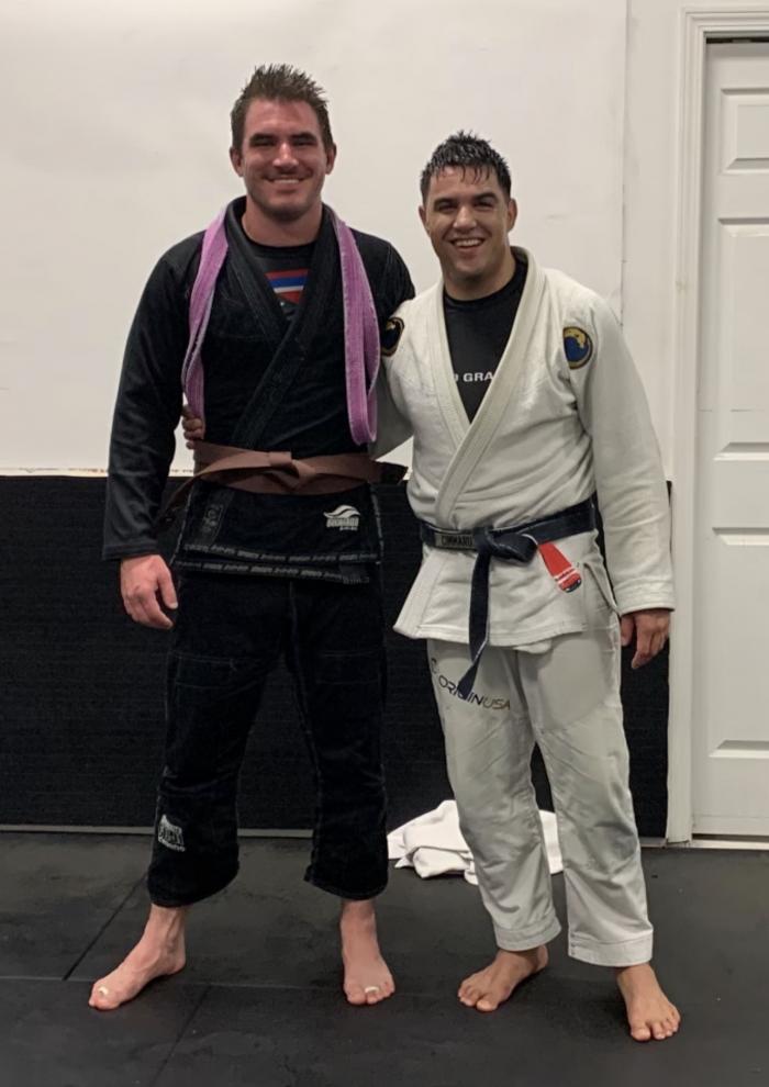 Brown belt · November 6, 2021 · Promoted by Nick Cimmarusti