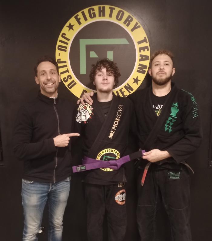Purple belt · December 8, 2022 · Promoted by José Marcello Figueira Rodrigues