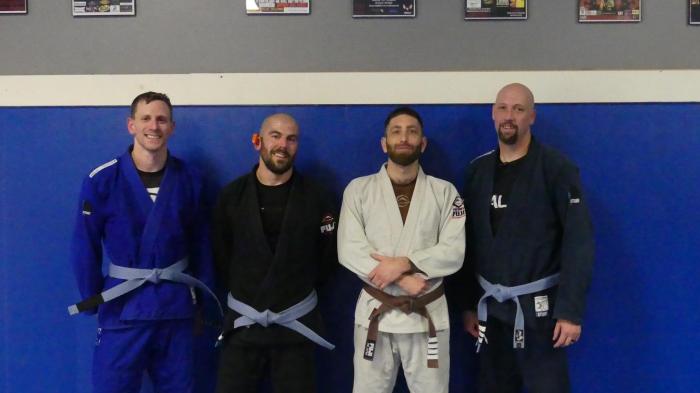 Blue belt · December 15, 2021 · Promoted by Gavin Wageman