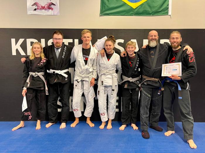 Blue belt · December 8, 2022 · Promoted by Richard Haye