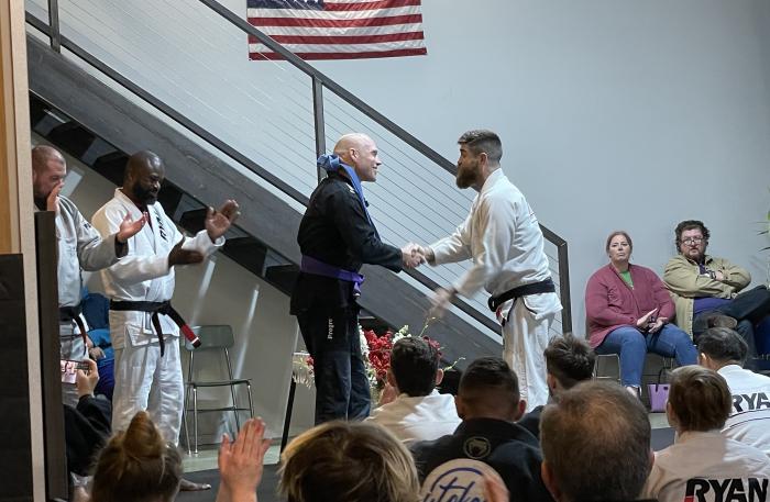Purple belt · December 7, 2022 · Promoted by Todd Ryan