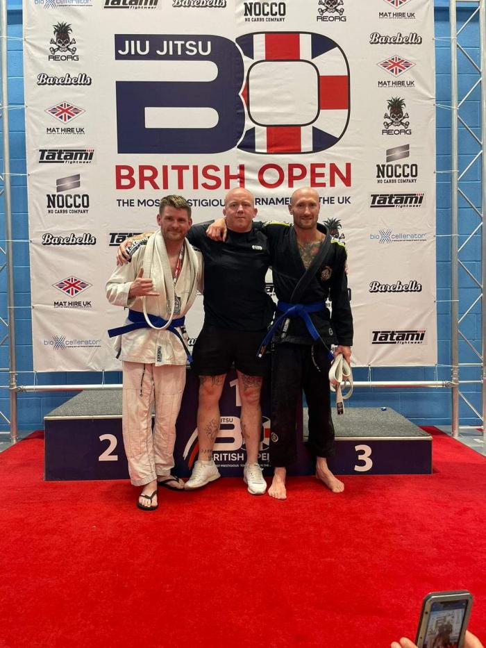 Blue belt · June 4, 2022 · Promoted by Aaron Rogers