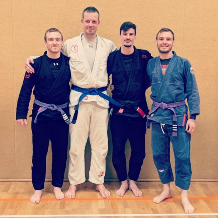 Blue belt · December 9, 2022 · Promoted by Dennis Gabriel Schindler