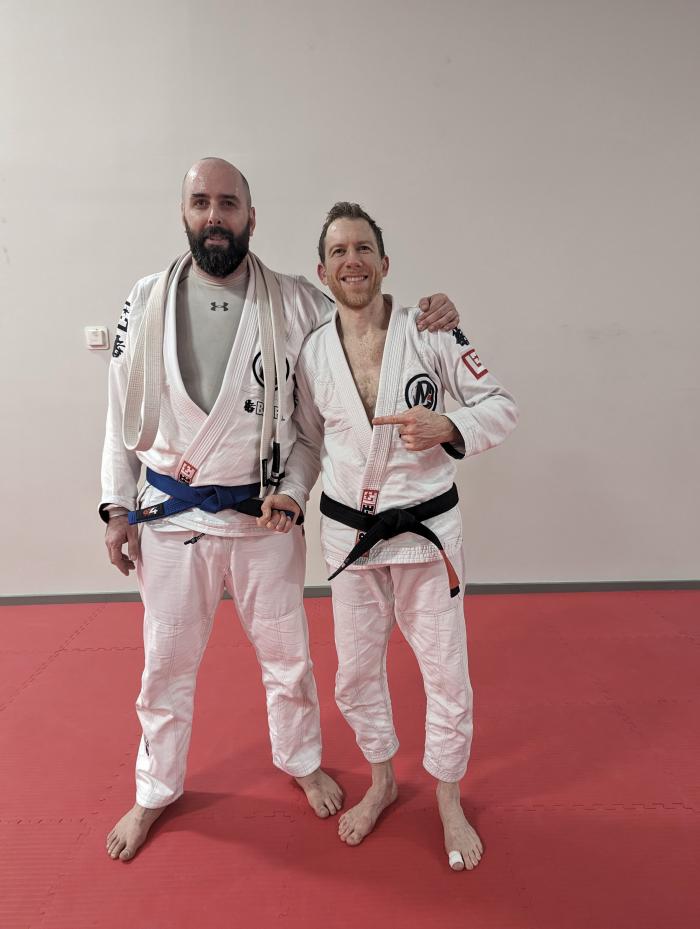 Blue belt · December 8, 2022 · Promoted by Virginio Minervini