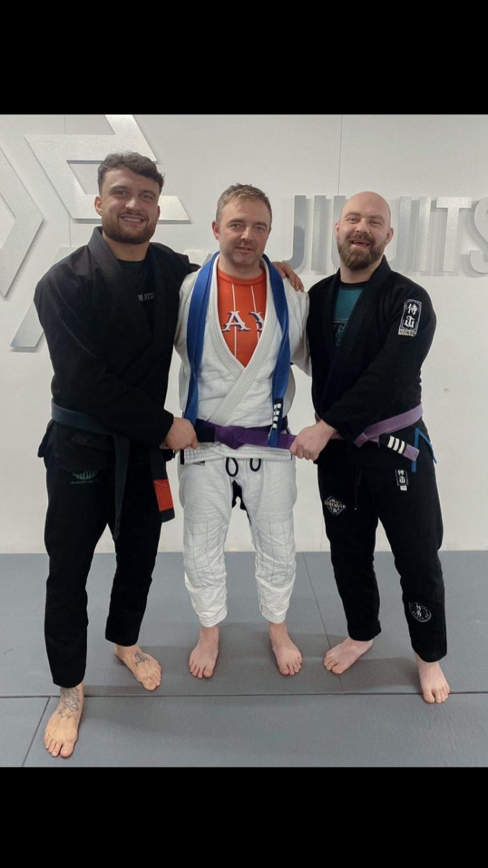 Purple belt · December 9, 2022 · Promoted by Michael Eccles