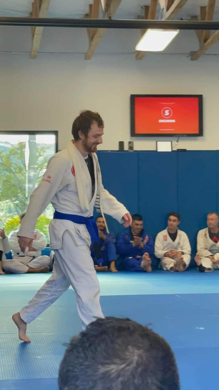 Blue belt · December 3, 2022 · Promoted by andre almeida